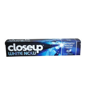 Closeup Toothpaste White Now