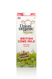 Daioni Organic Skimmed UHT Milk