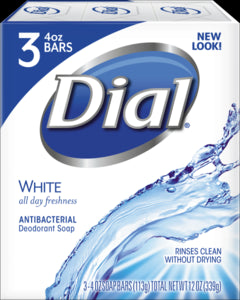 Dial Bar Soap White