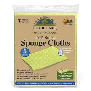 If You Care Sponge Cloths 100% Natural & Certified Compostable