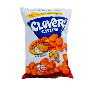 Leslies Chips Cheese Clover