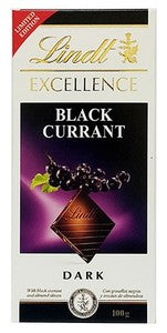 Lindt Excellence Blackcurrent