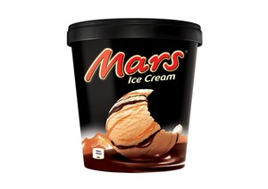 Mars Ice Cream Tub