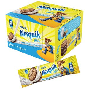 Nesquik Milk Biscuit Sandwich