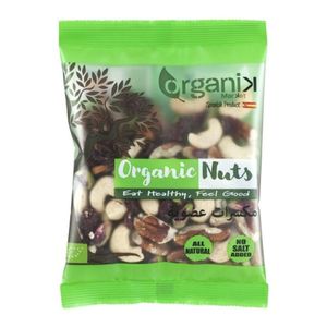 Organik Market Organic Cocktail Raw Nuts & Cranberries