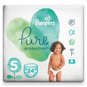 Pampers Pure Protection Baby Diapers Size 5 (Above 11Kg)