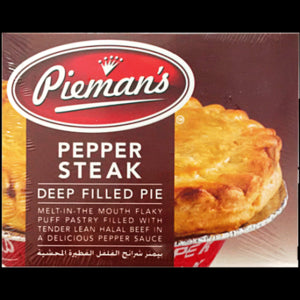 Piemans Pepper Steak Pie