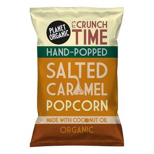 Planet Organic Salted Caramel Popped Popcorn Vegan Gluten Free
