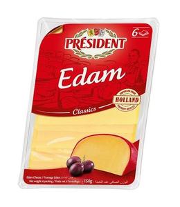 President Cheese Edam Slices