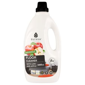 Purenn Organic Liquid Floor Cleaner With Lime & Apple Vegan Gmo Free Paraben Free Petrochemical Free