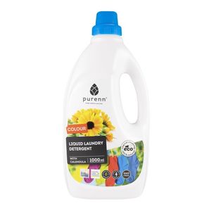 Purenn Organic Liquid Laundry Detergent With Calendula For Colored Clothes Vegan Gmo Free Paraben Free Petrochemical Free