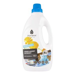 Purenn Organic Liquid Laundry Detergent With Calendula For Kids Clothing Vegan Gmo Free Paraben Free Petrochemical Free