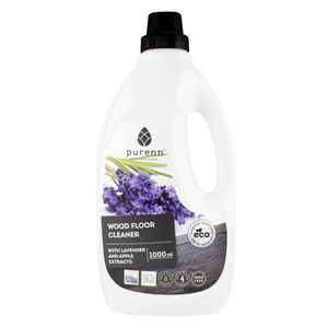 Purenn Organic Wood Floor Cleaner Liquid With Lavender & Apple Extracts Vegan Gmo Free Paraben Free Petrochemical Free