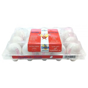 Saha Eggs White