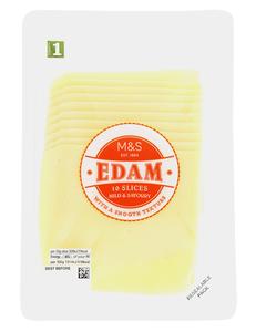 Sliced Edam