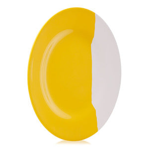 Union Round Plate Yellow