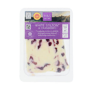 White Stilton With Cranberries