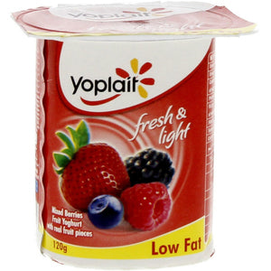 Yoplait Low Fat Mixed Berries